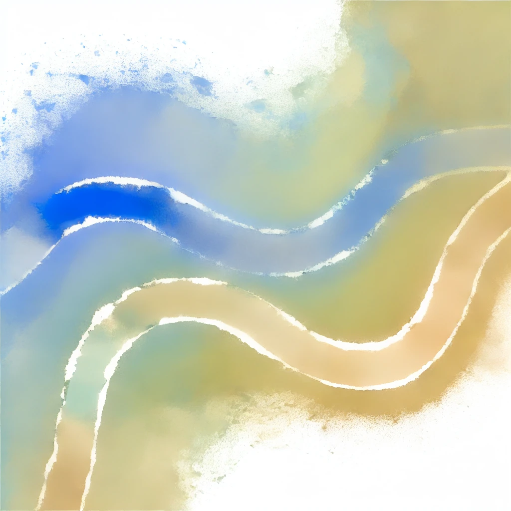 image that visually represents the integration of process and relationship in psychotherapy, using abstract flowing shapes and soft colours to evoke connection and harmony.