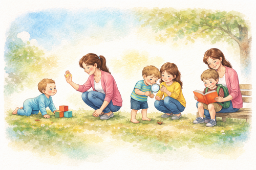 A watercolour abstract image symbolising shifting emotional states