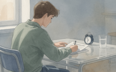 Can You Break an Exam into Smaller Chunks When You Feel Anxious?